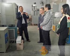 馬來西亞客戶“拜訪”120kw中頻透熱設備